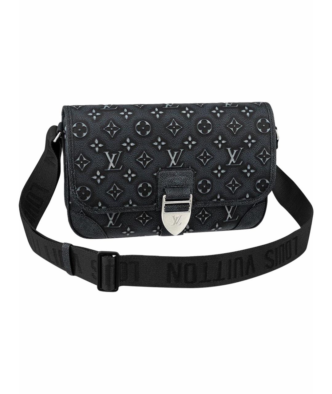LOUIS VUITTON Черная сумка на плечо, фото 1