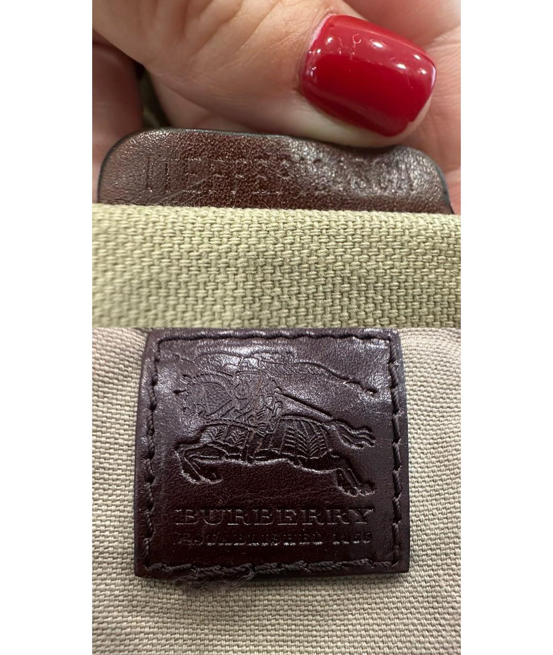 BURBERRY Бежевая сумка тоут, фото 5