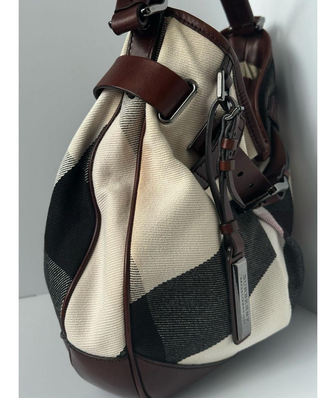 BURBERRY Бежевая сумка тоут, фото 2