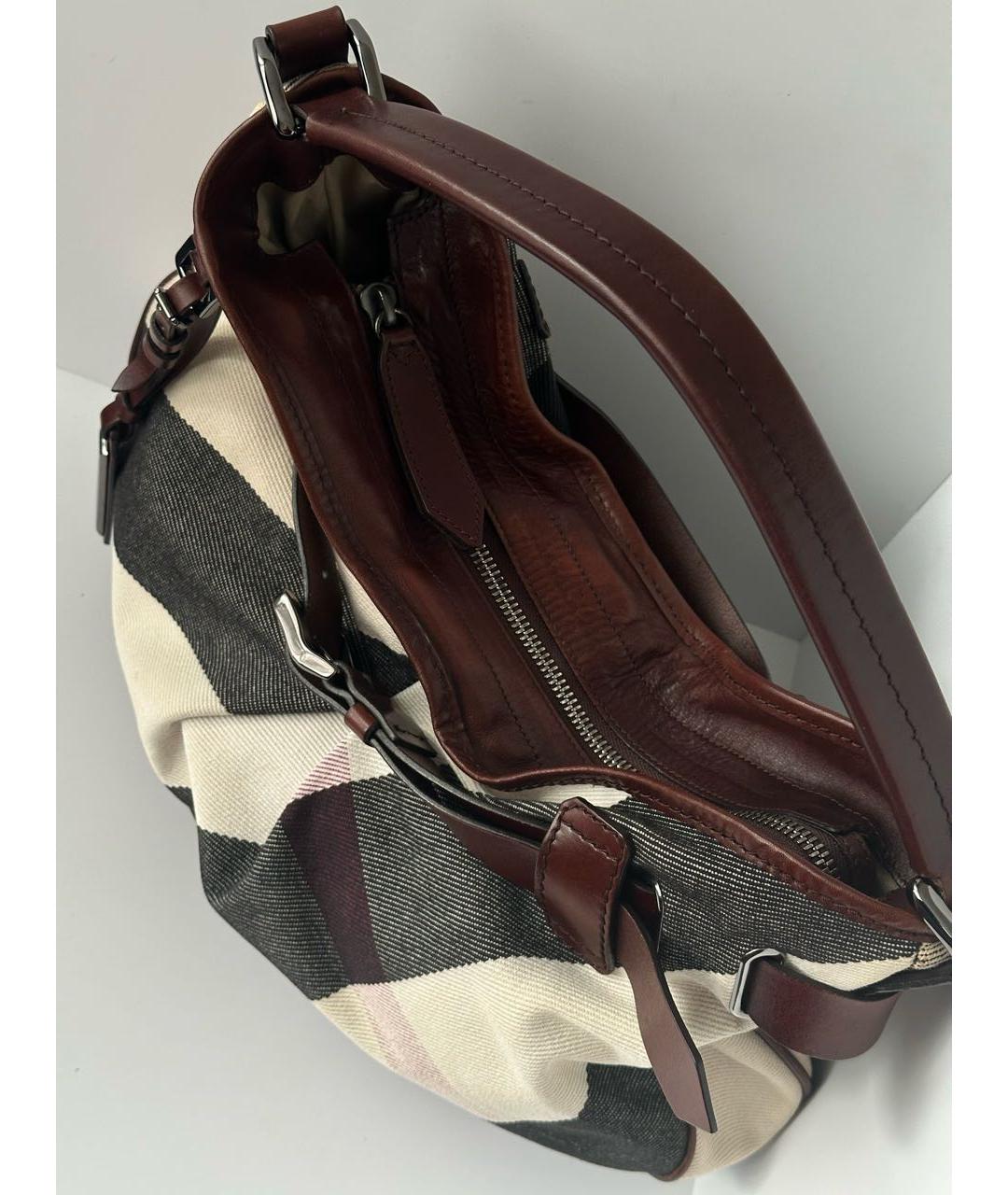 BURBERRY Бежевая сумка тоут, фото 4