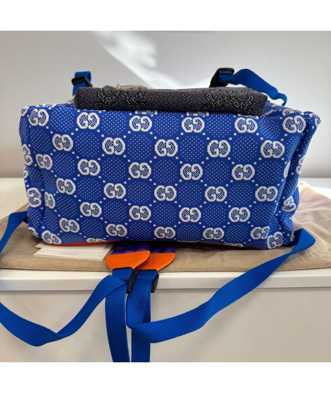 GUCCI Мульти тканевый рюкзак, фото 4