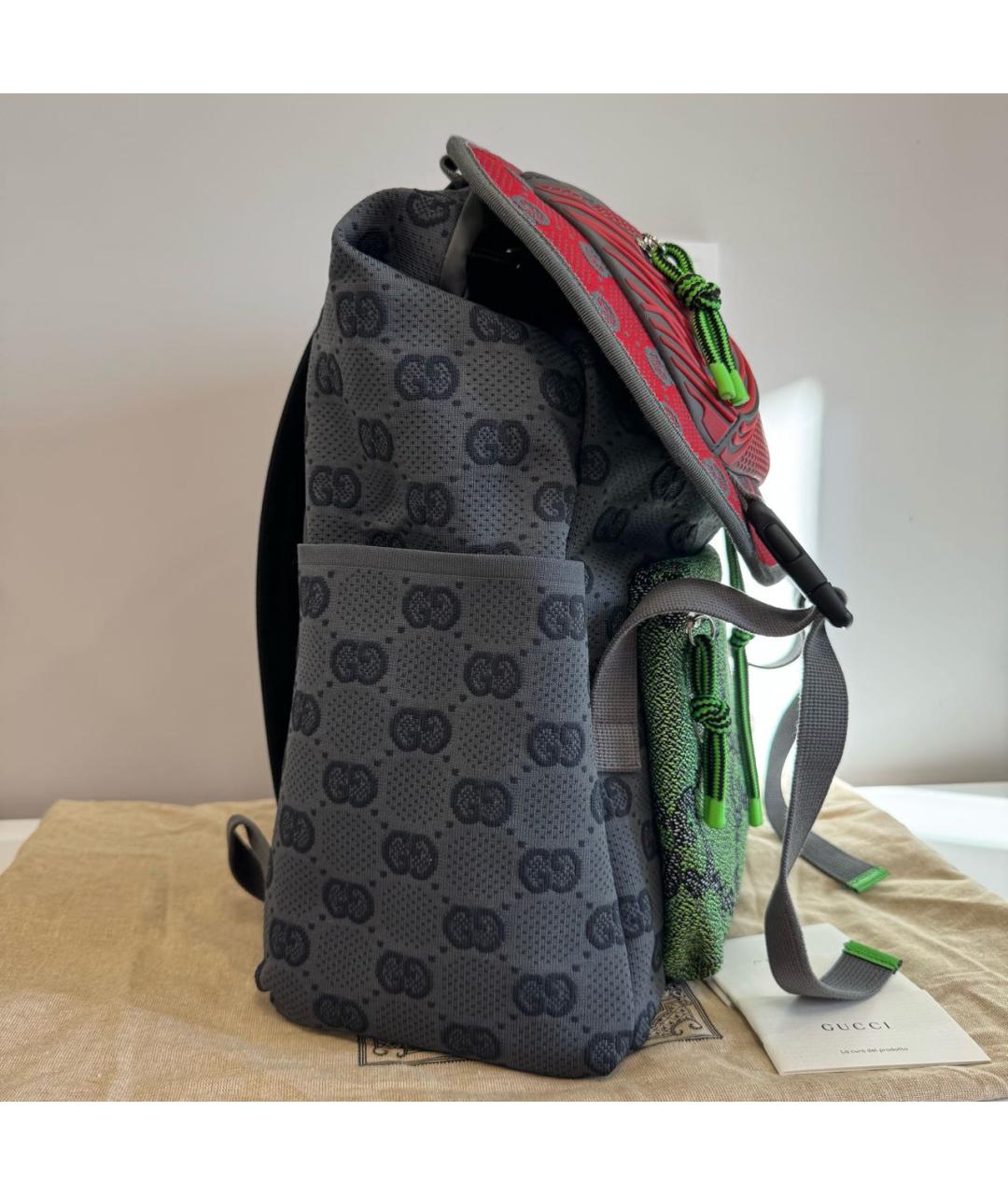 GUCCI Мульти тканевый рюкзак, фото 4