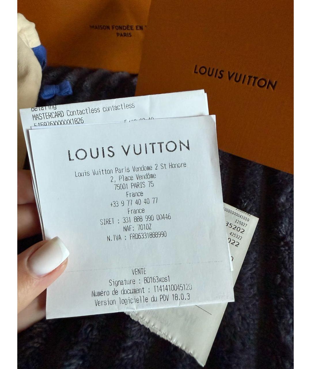 LOUIS VUITTON Коричневый кожаный ремень, фото 5