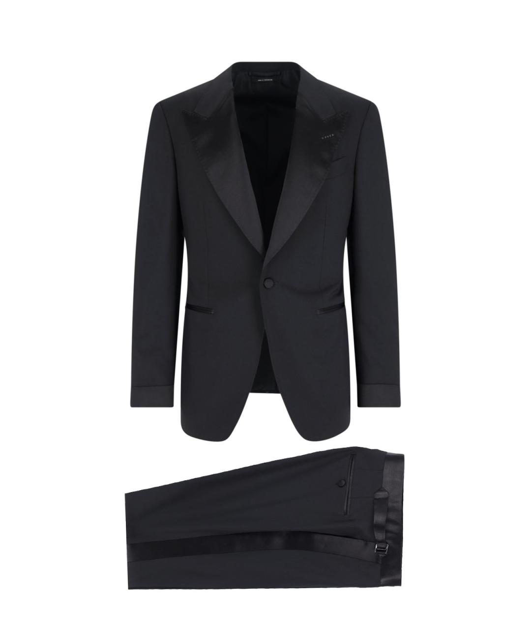 TOM FORD Черный классический костюм, фото 1