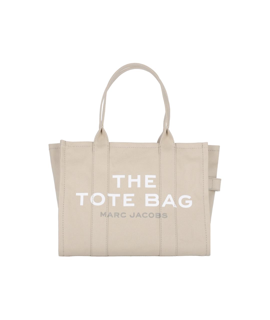 MARC JACOBS Бежевая хлопковая сумка тоут, фото 1