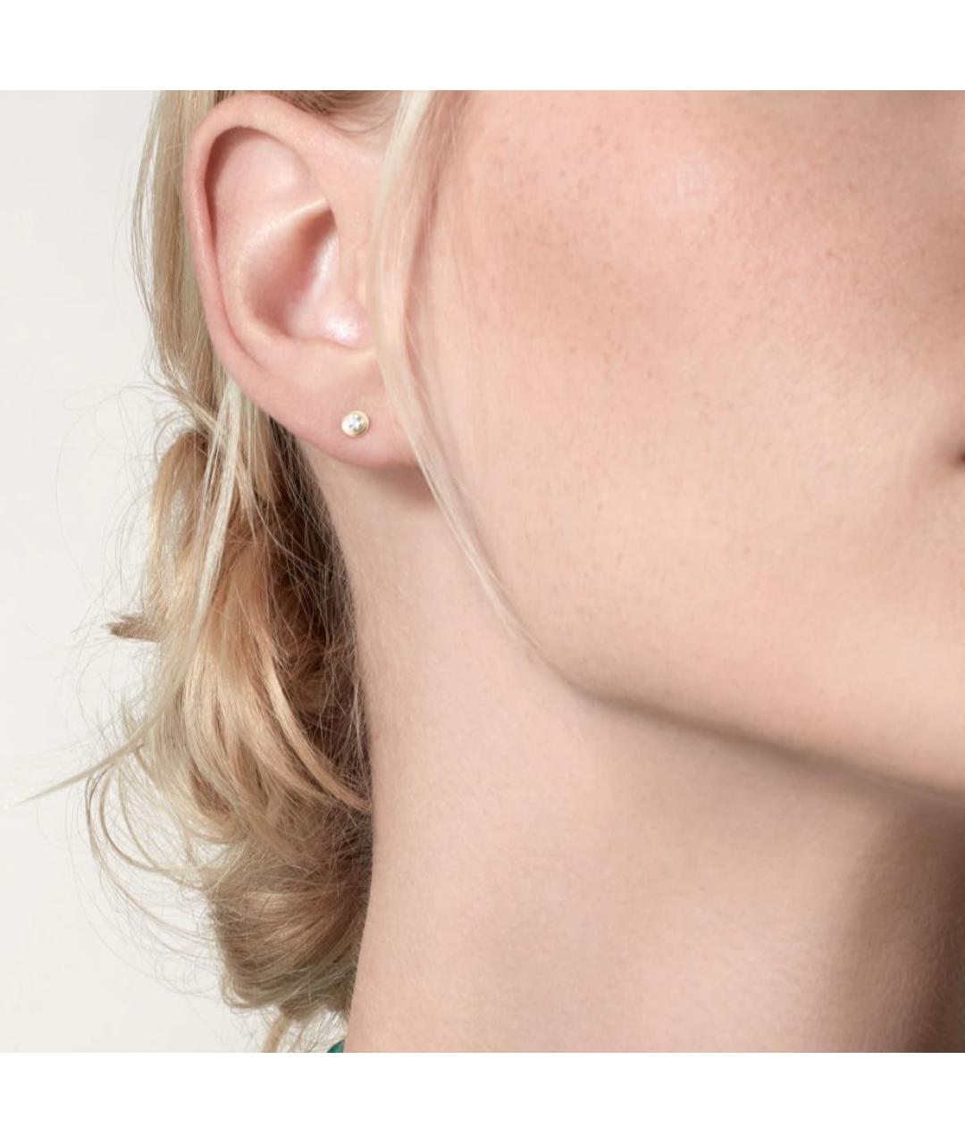 CARTIER Золотые серьги из желтого золота, фото 4