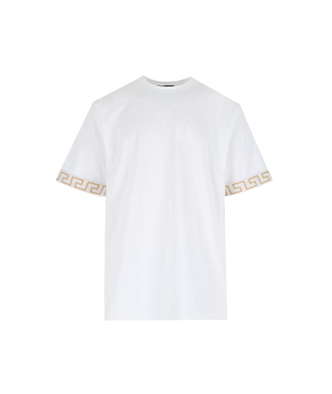 VERSACE Белая синтетическая футболка, фото 1
