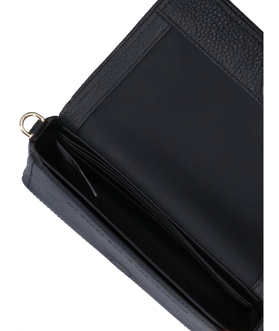 MARC JACOBS Черная кожаная сумка через плечо, фото 4