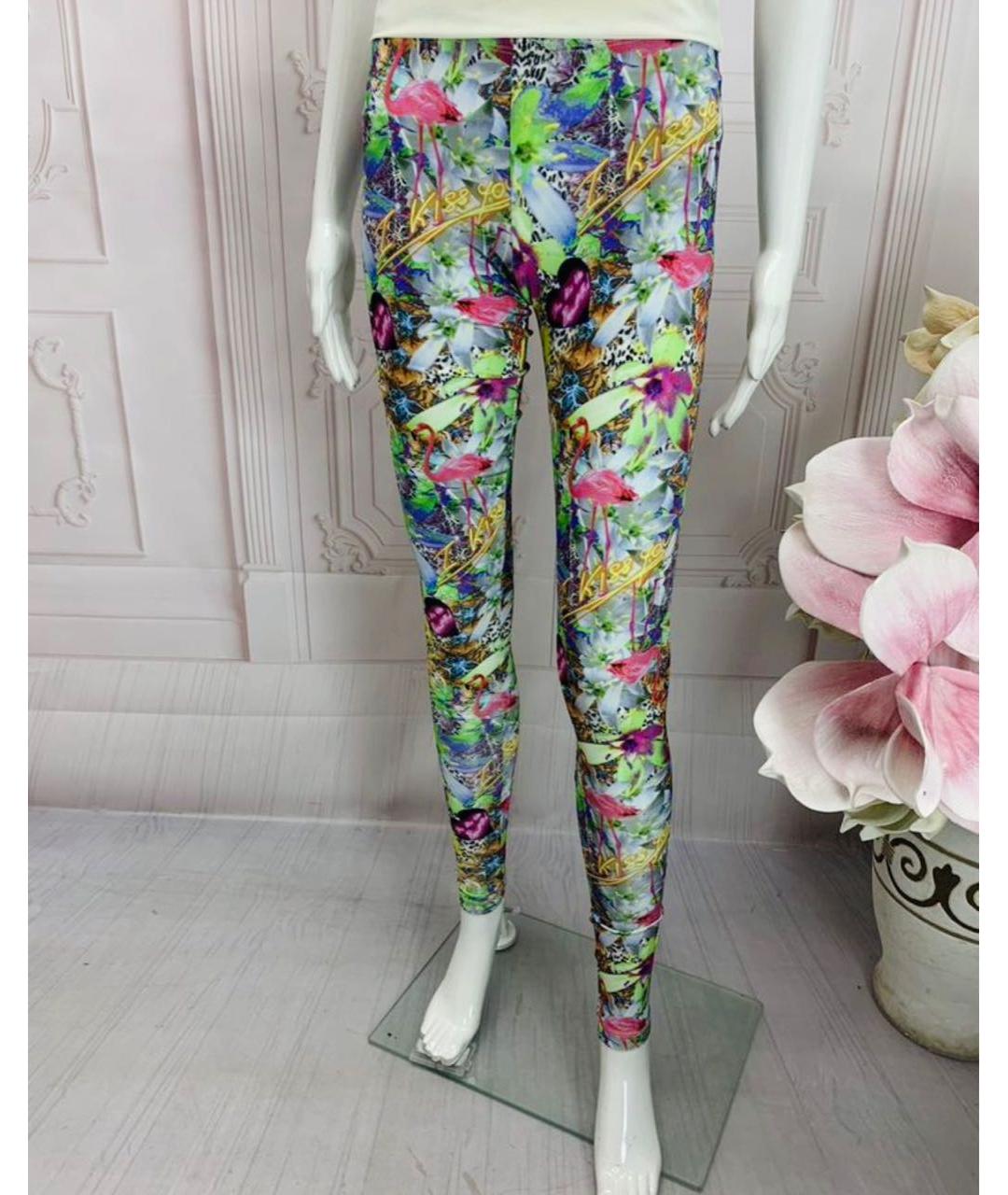 PHILIPP PLEIN Мульти вискозные леггинсы и велосипедки, фото 5