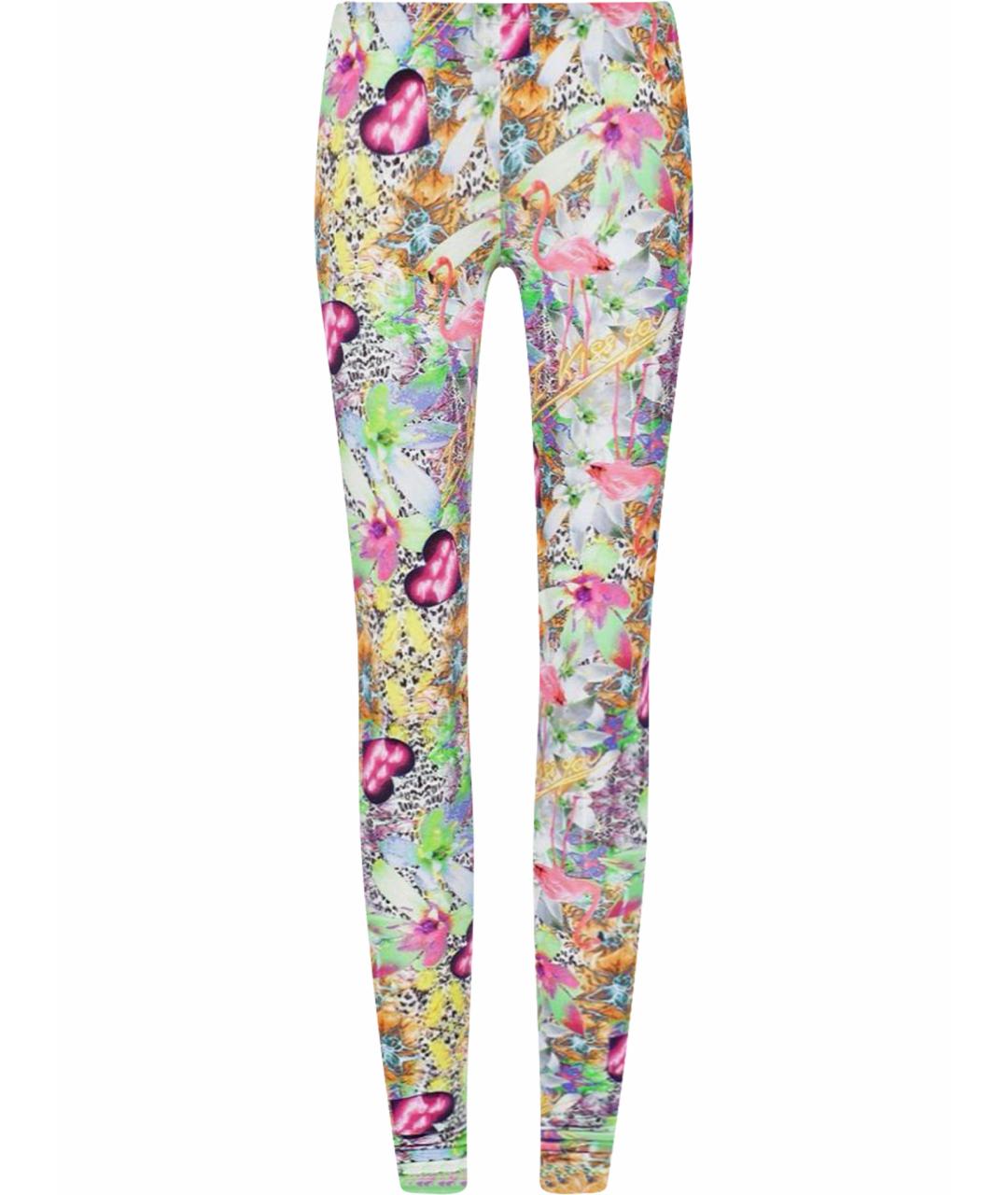PHILIPP PLEIN Мульти вискозные леггинсы и велосипедки, фото 1