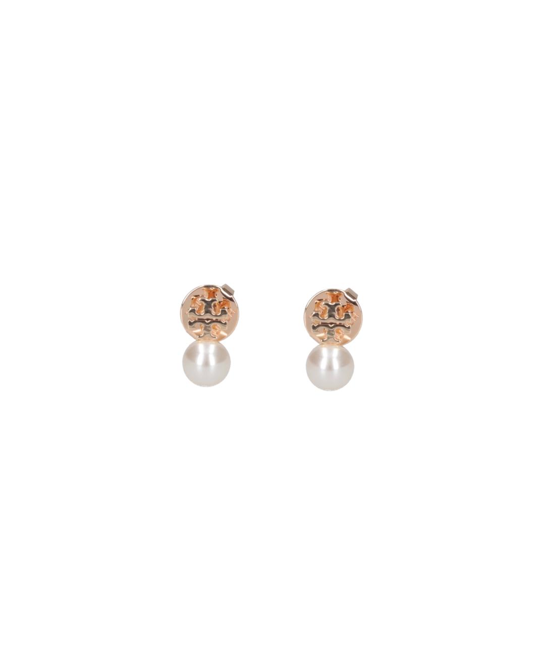 TORY BURCH Золотые металлические серьги, фото 3
