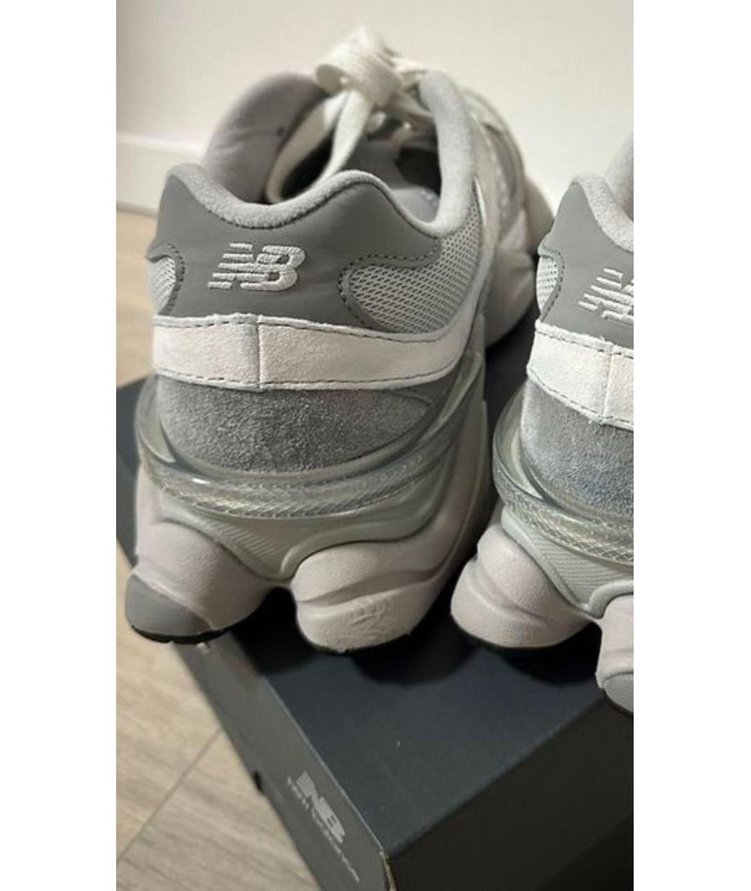 NEW BALANCE Серые замшевые кроссовки, фото 4