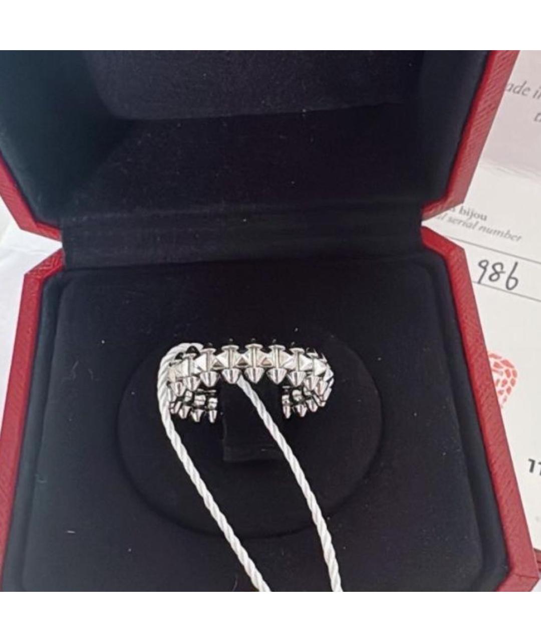 CARTIER Серое кольцо из белого золота, фото 2
