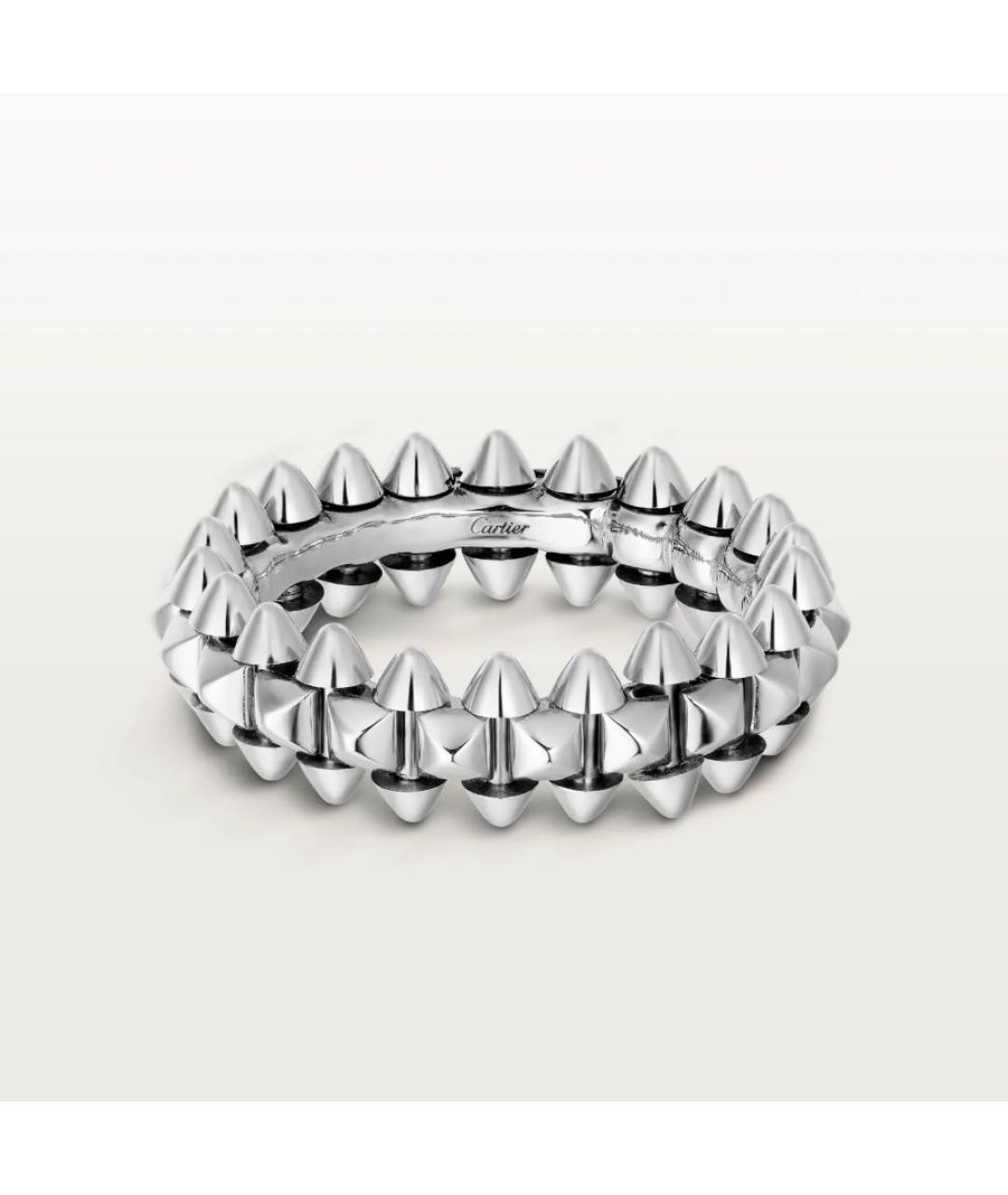 CARTIER Серое кольцо из белого золота, фото 5