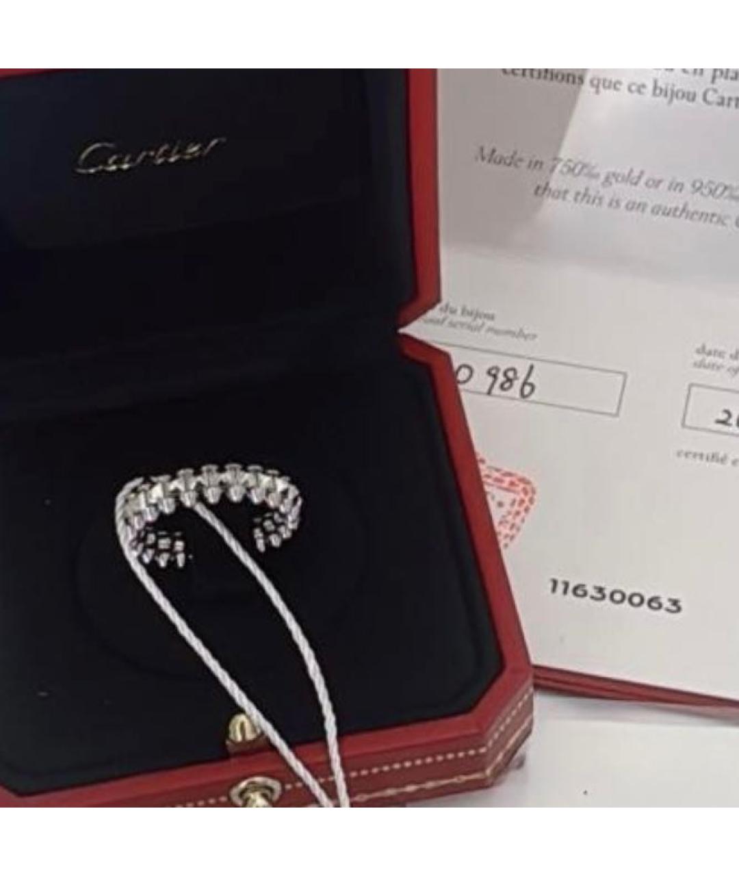 CARTIER Серое кольцо из белого золота, фото 3