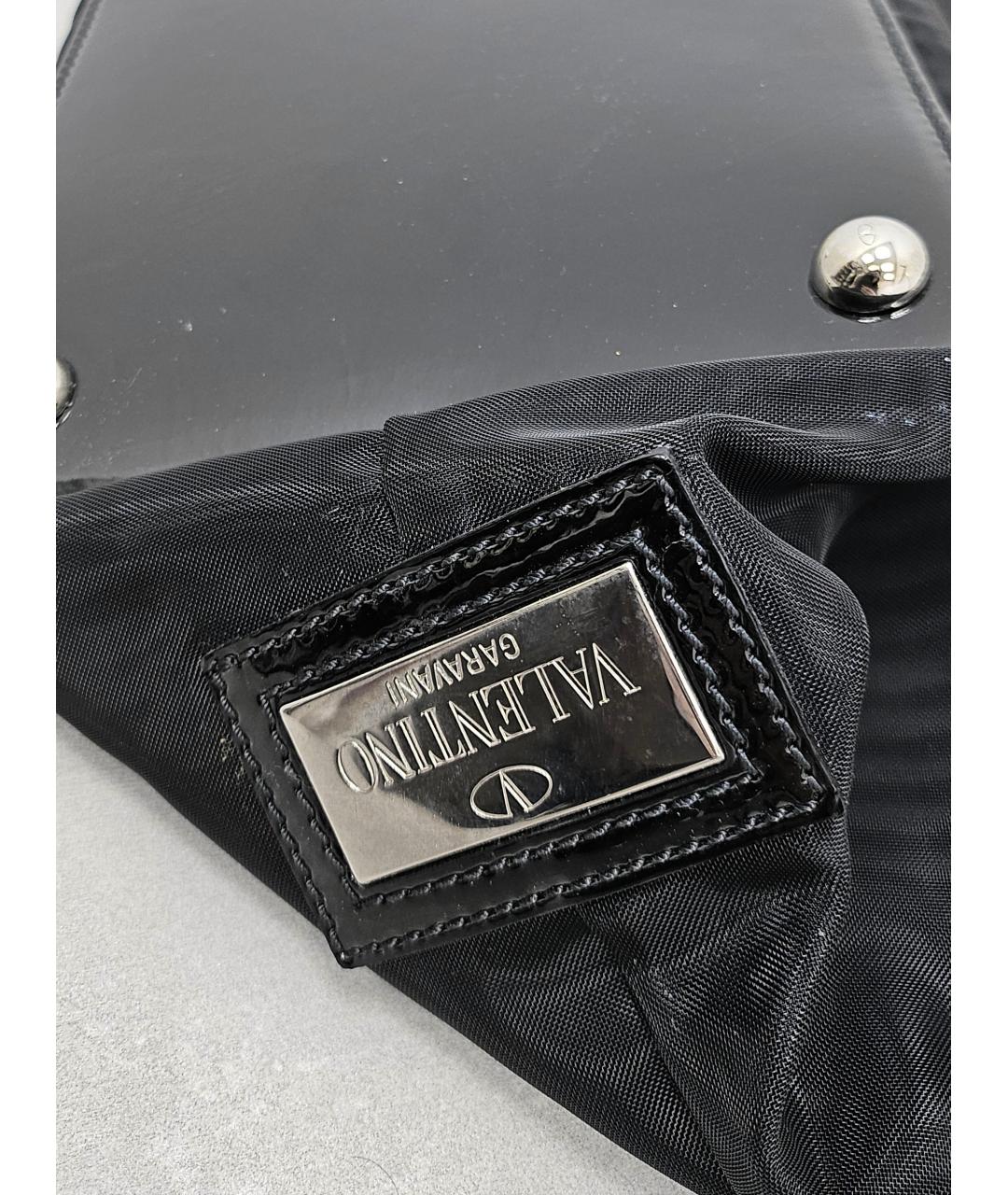 VALENTINO Черная сумка тоут, фото 7