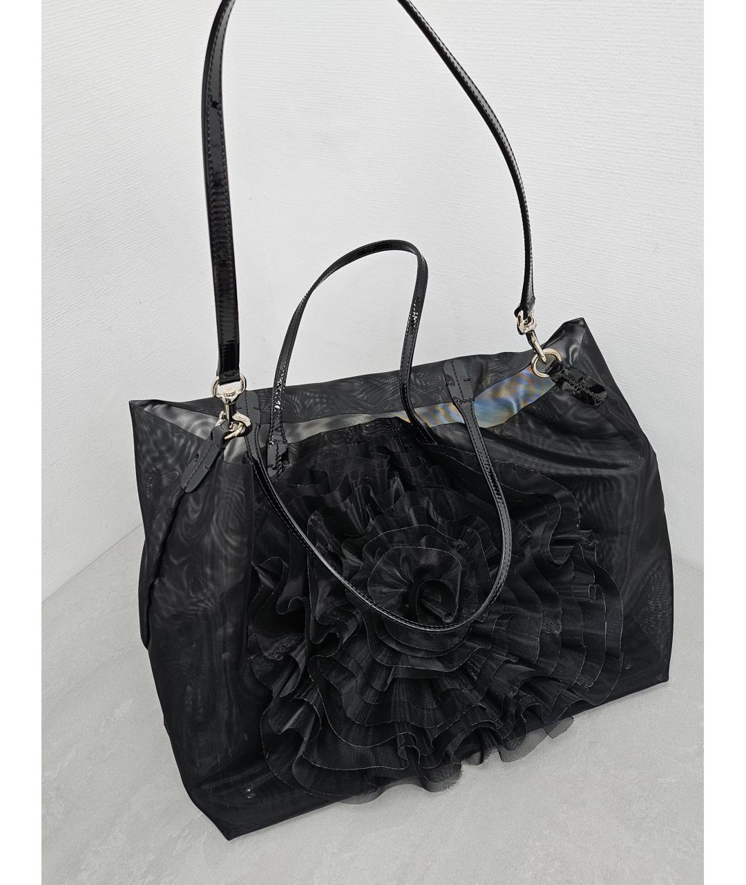 VALENTINO Черная сумка тоут, фото 6