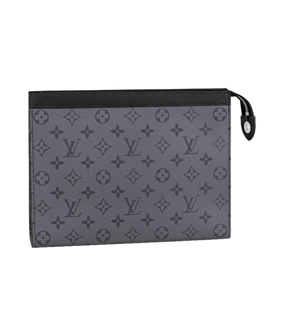 LOUIS VUITTON Антрацитовая папка для документов, фото 2