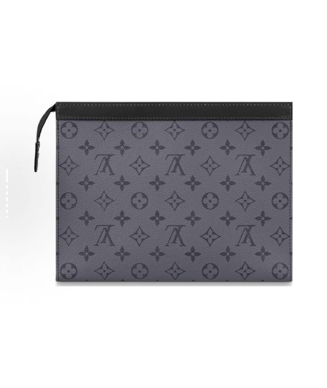 LOUIS VUITTON Антрацитовая папка для документов, фото 1