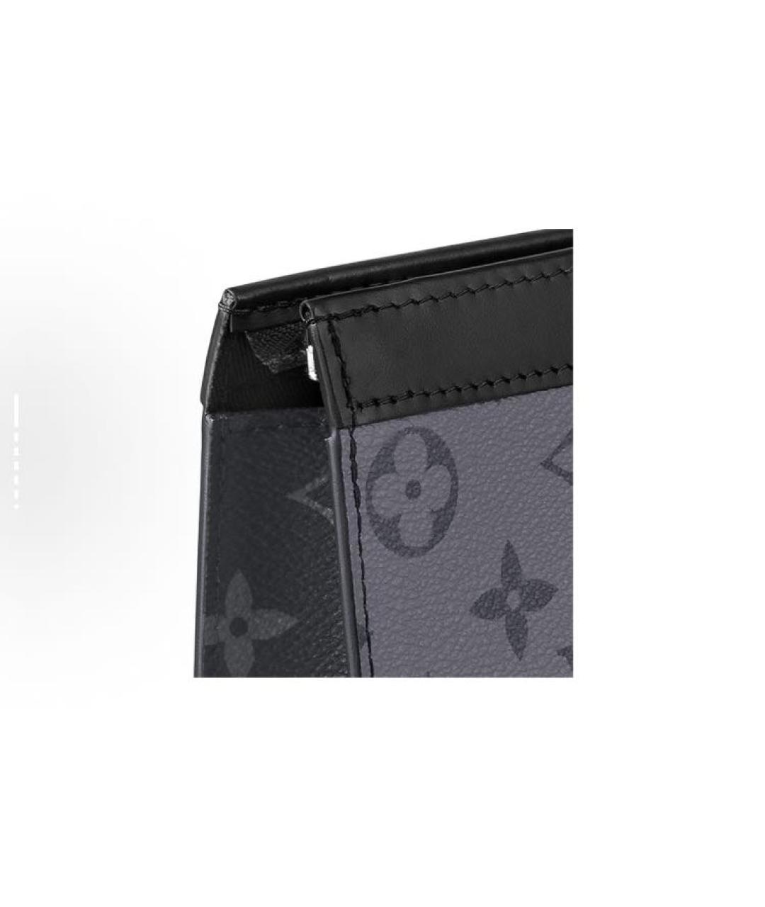 LOUIS VUITTON Антрацитовая папка для документов, фото 5