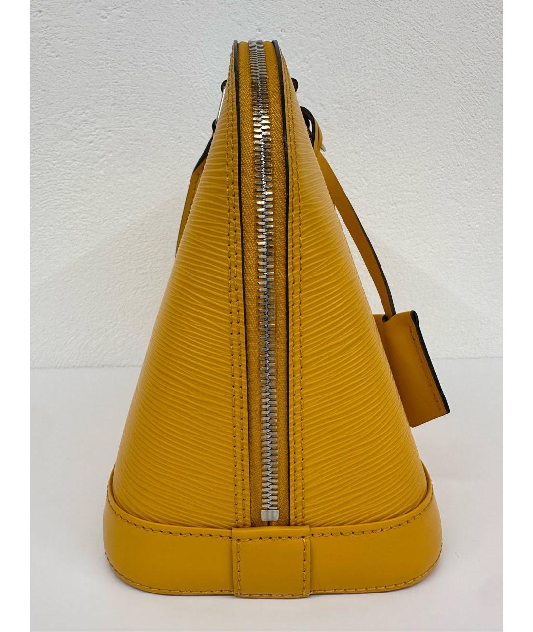 LOUIS VUITTON Кожаная сумка с короткими ручками, фото 7