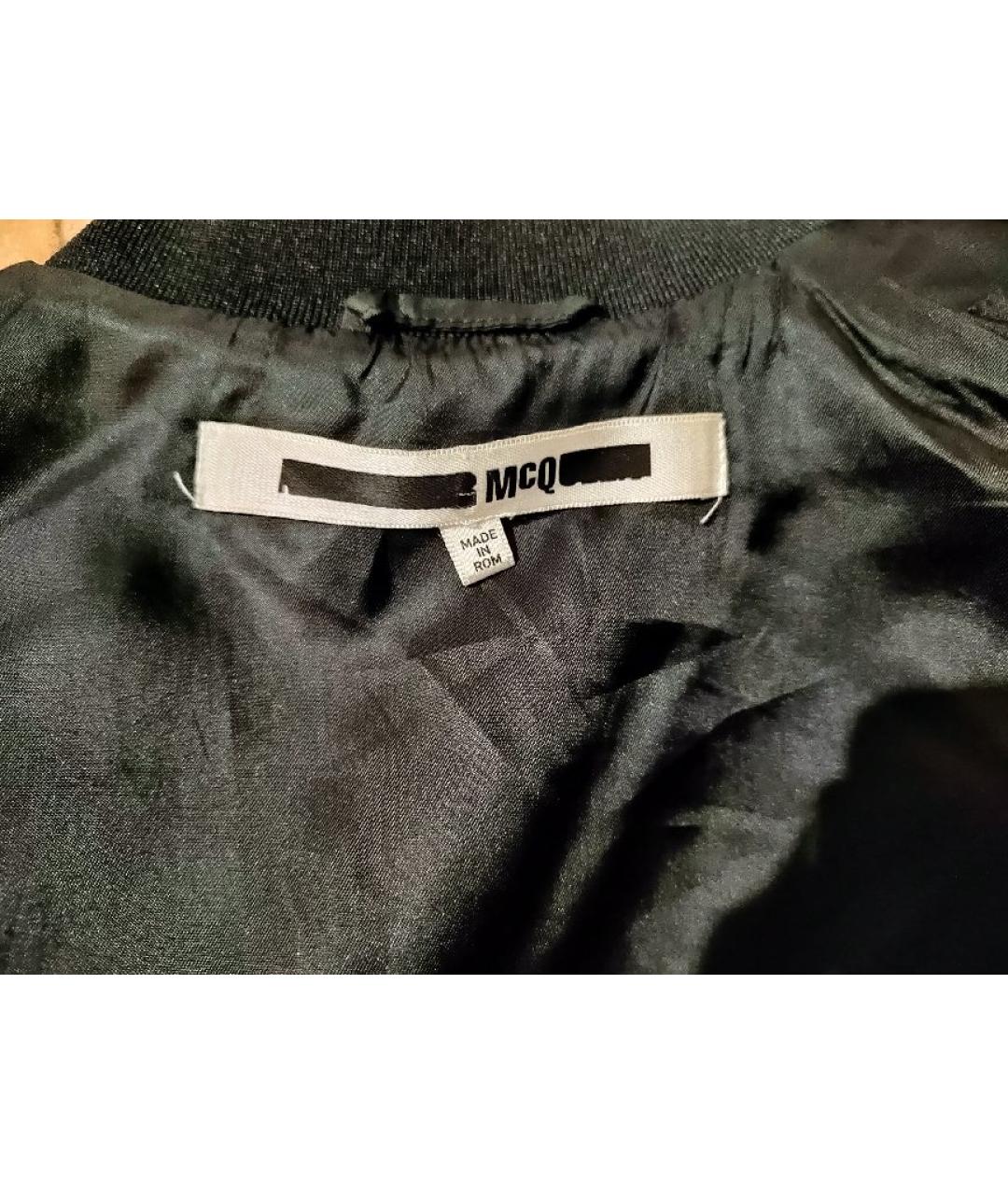 MCQ ALEXANDER MCQUEEN Черная полиамидовая куртка, фото 3