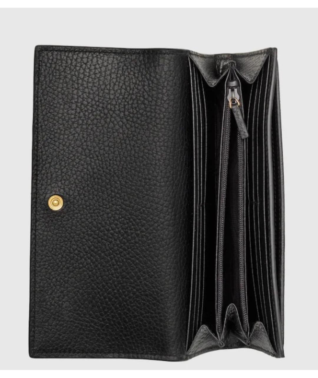 GUCCI Черный кошелек, фото 2