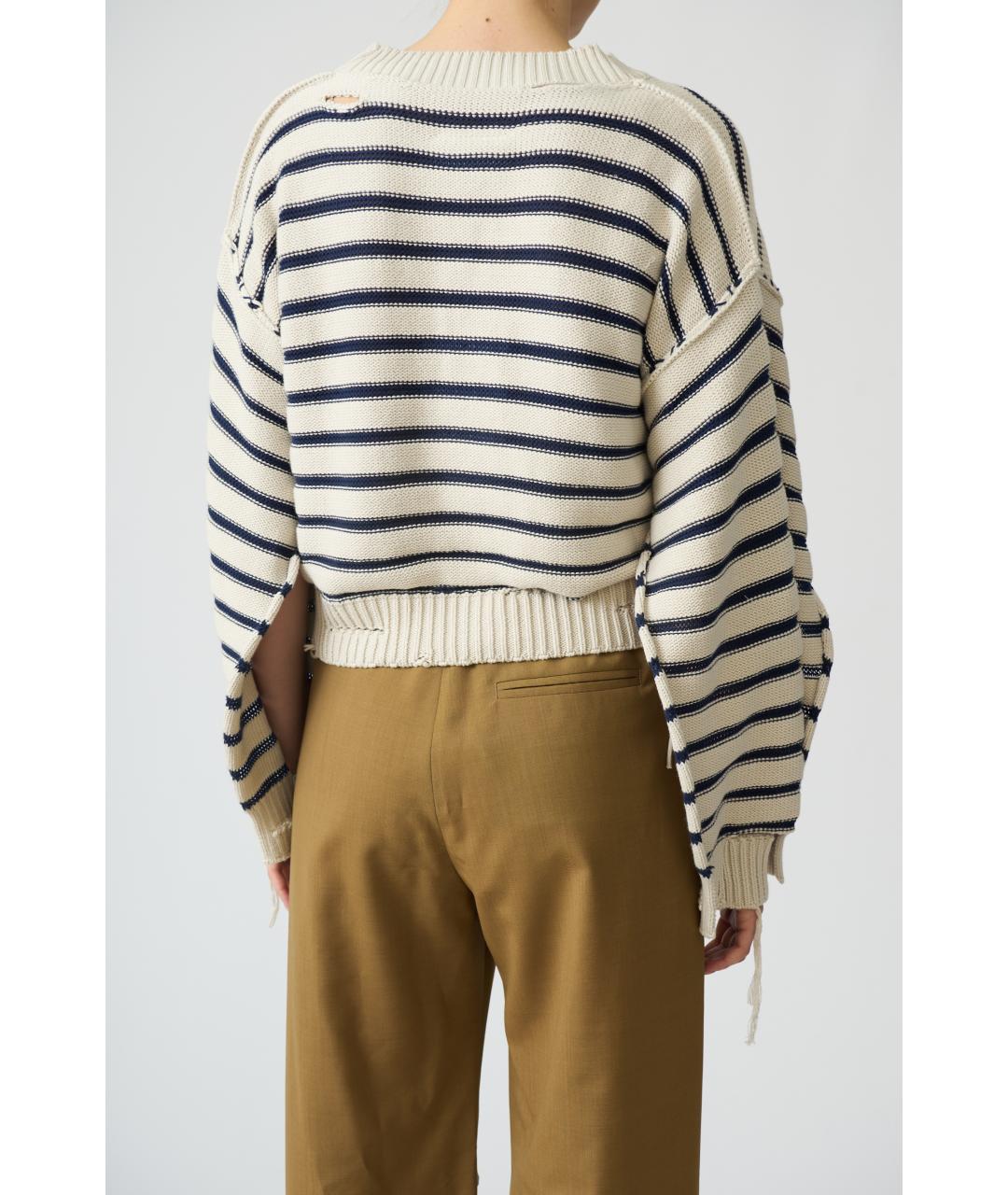 MM6 MAISON MARGIELA Темно-синий хлопковый кардиган, фото 6