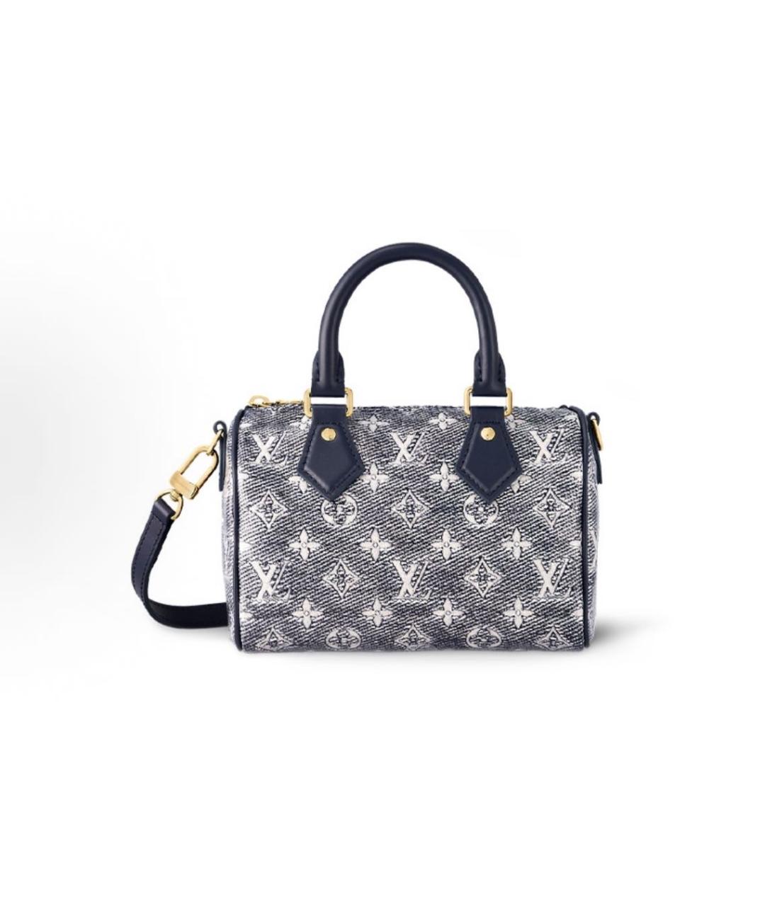 LOUIS VUITTON Серая сумка с короткими ручками, фото 5