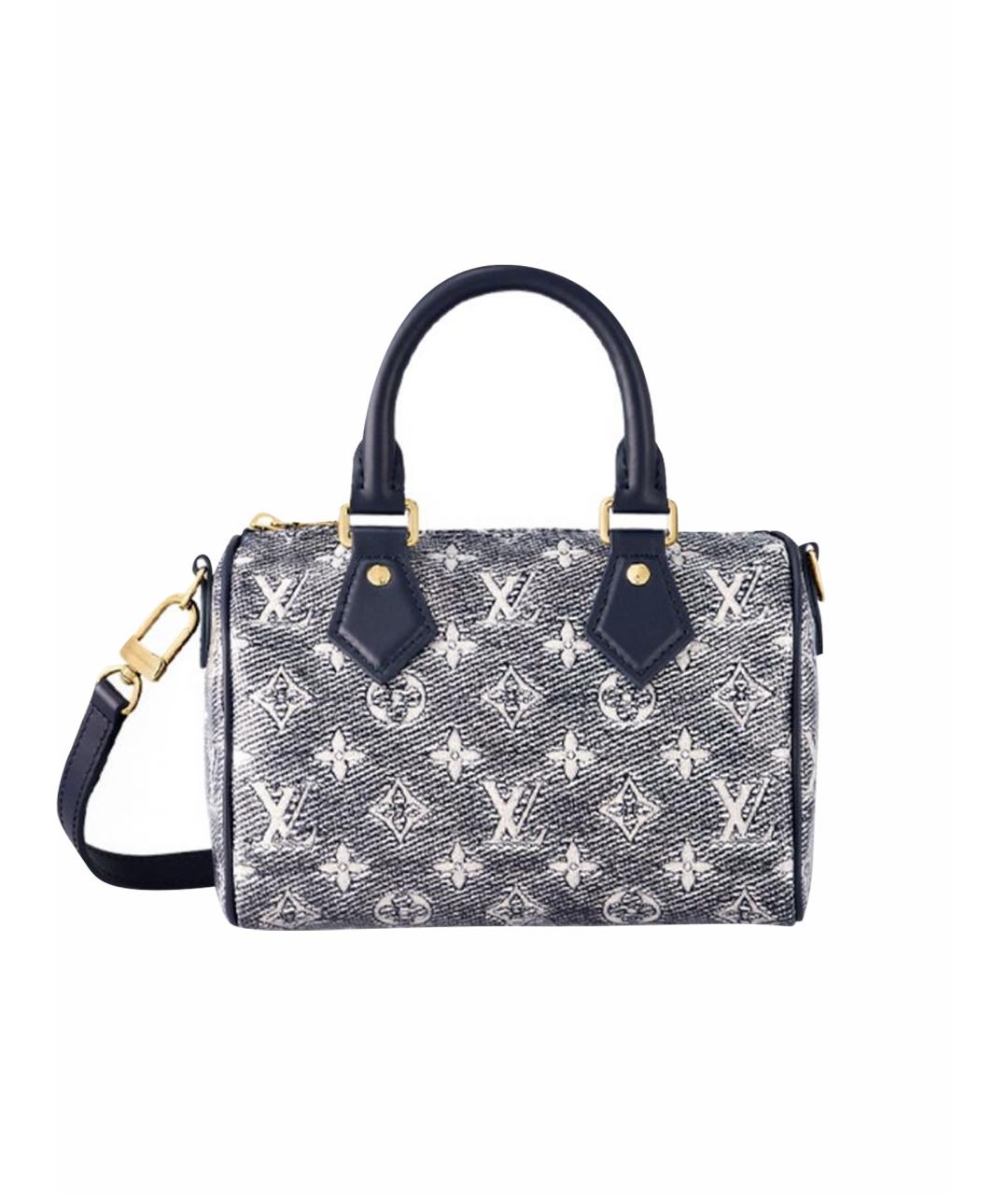 LOUIS VUITTON Серая сумка с короткими ручками, фото 1