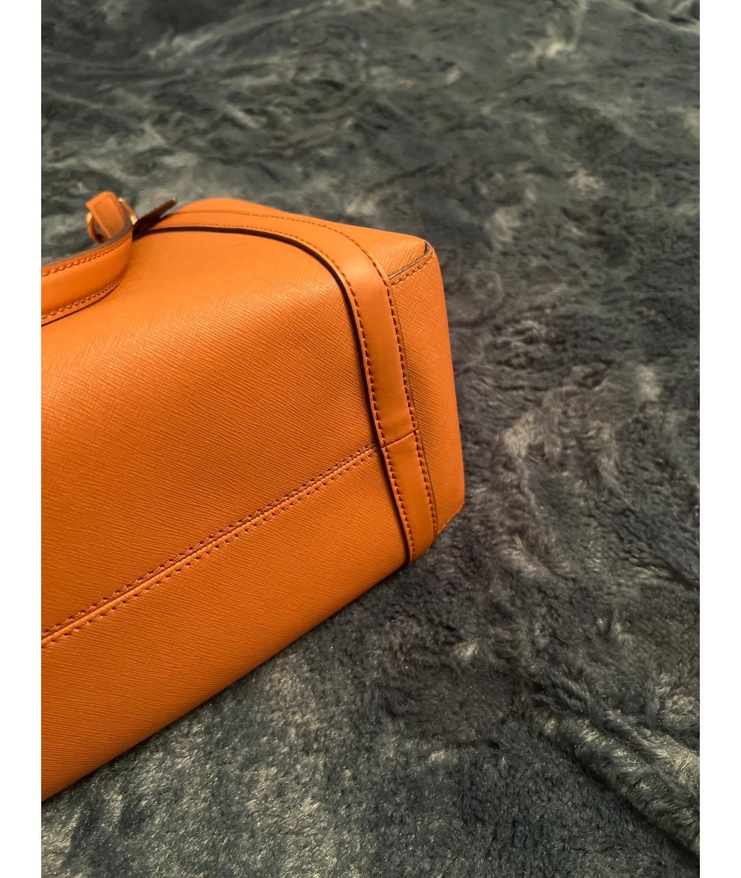 MICHAEL KORS Коричневая кожаная сумка тоут, фото 8