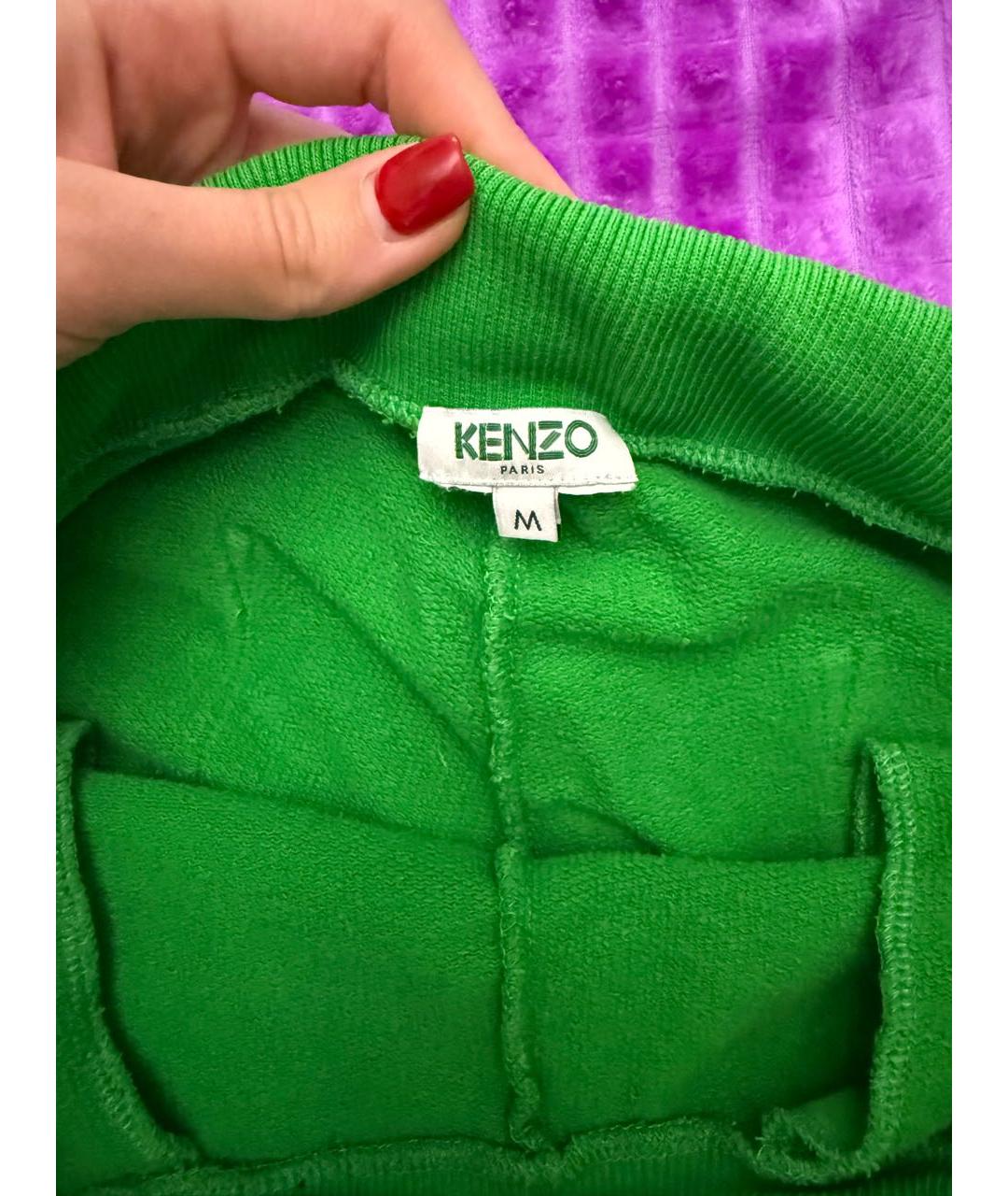 KENZO Зеленый хлопковый спортивные костюмы, фото 5