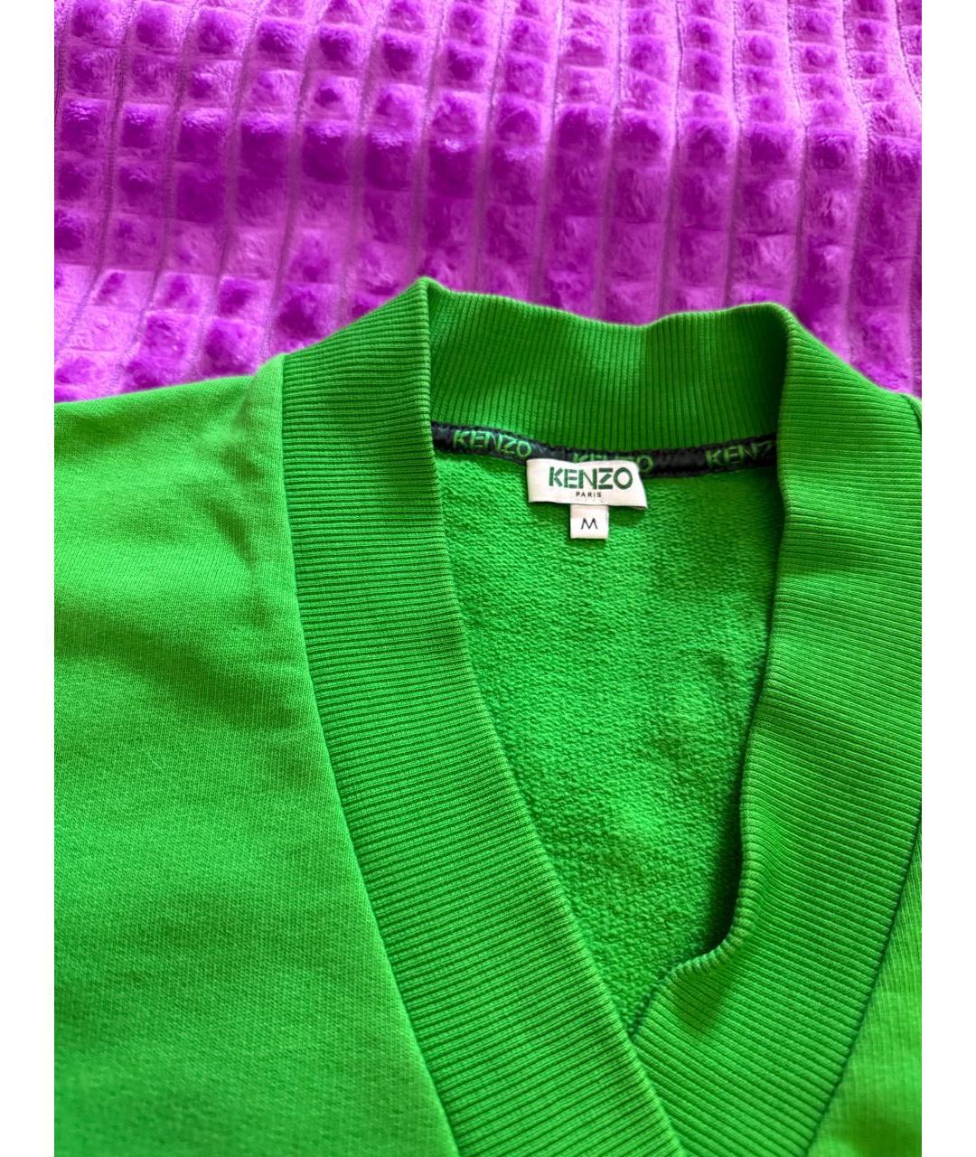 KENZO Зеленый хлопковый спортивные костюмы, фото 6
