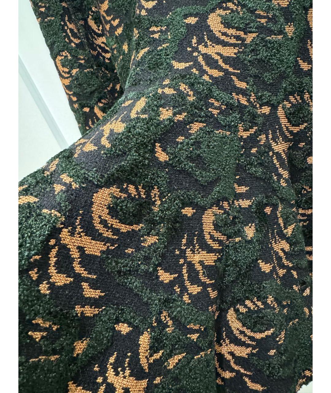 KENZO Мульти вискозная юбка миди, фото 3