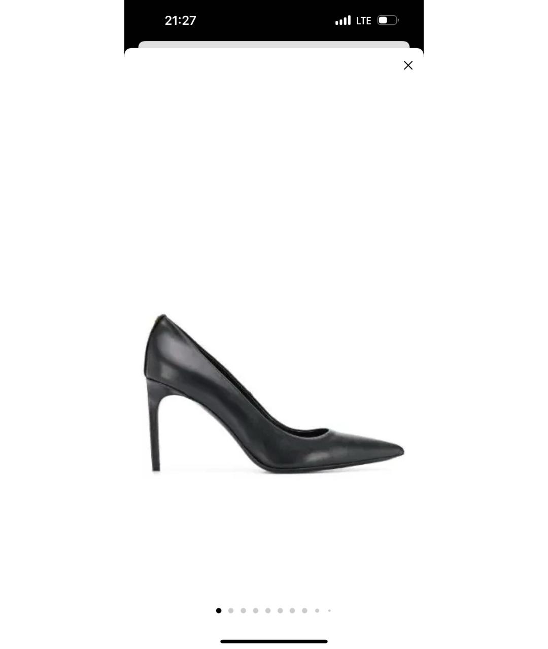 TOM FORD Черные кожаные туфли, фото 2