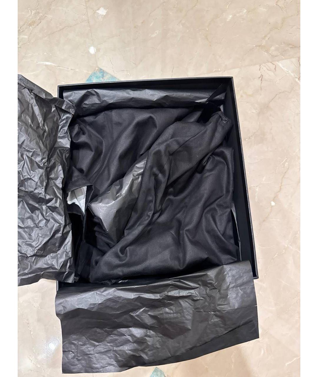 SAINT LAURENT Черные босоножки из лакированной кожи, фото 6