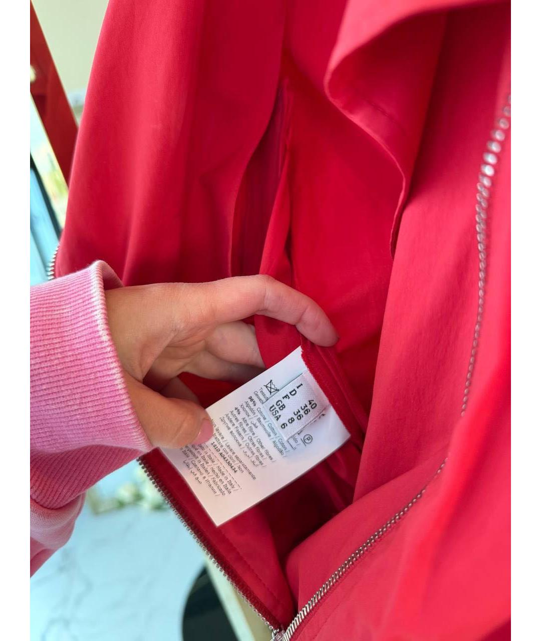MOSCHINO Красное платье, фото 3