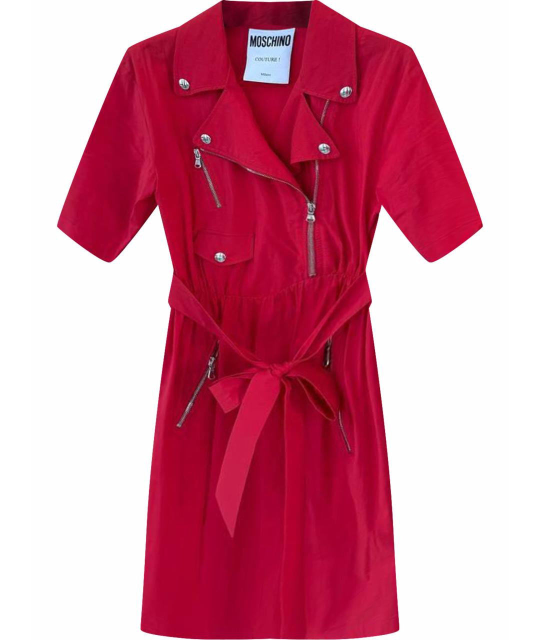 MOSCHINO Красное платье, фото 1