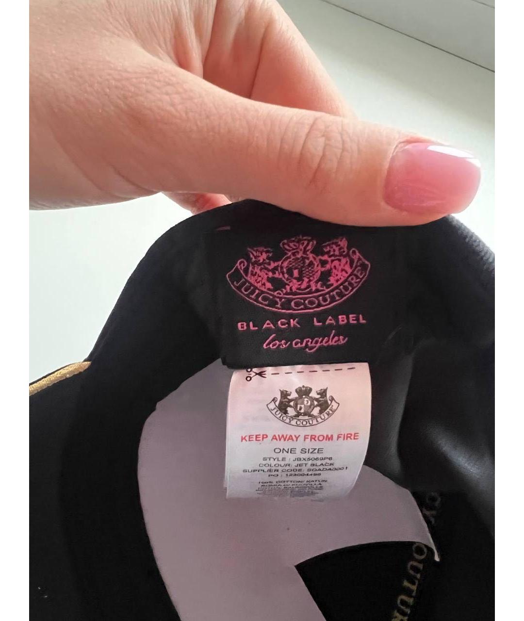 JUICY COUTURE Черная кепка, фото 5
