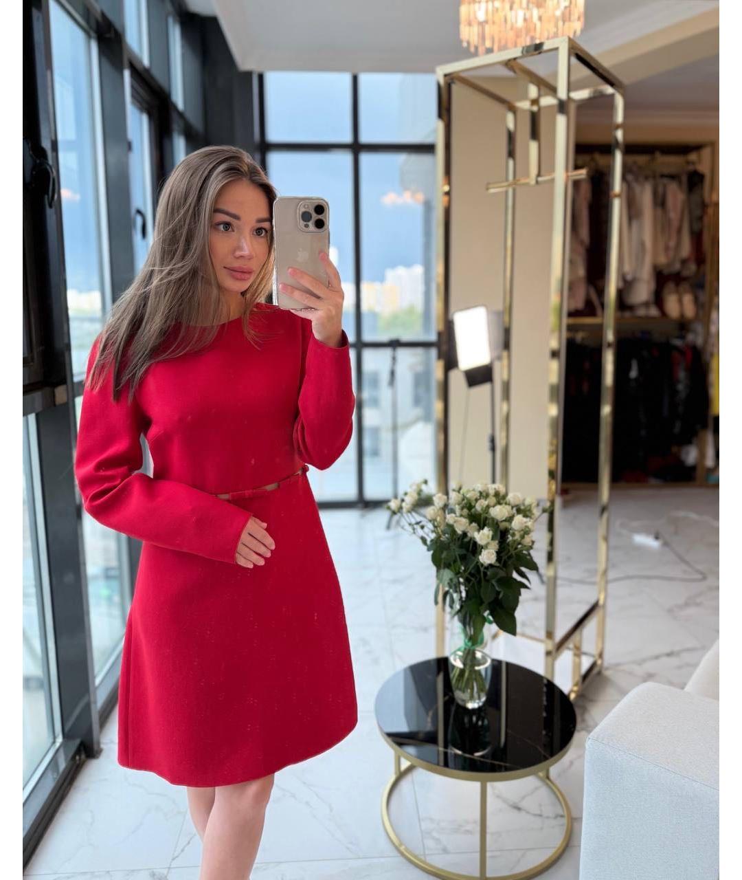 VALENTINO Красное платье, фото 6