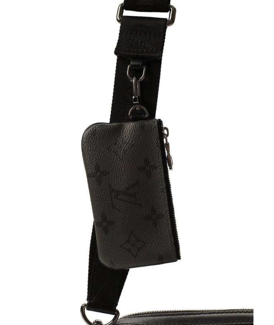 LOUIS VUITTON Черная сумка на плечо, фото 5