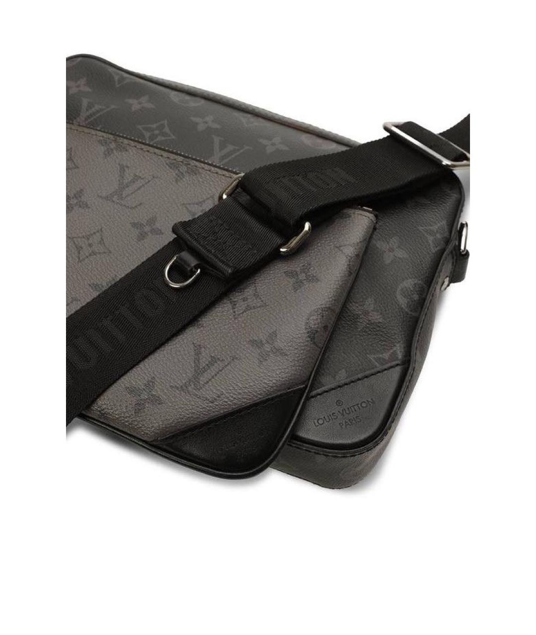 LOUIS VUITTON Черная сумка на плечо, фото 4