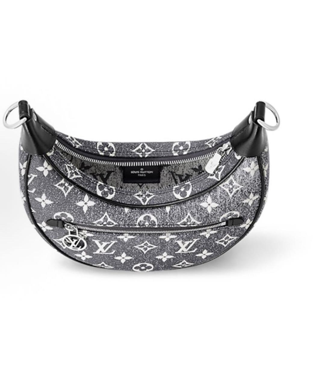 LOUIS VUITTON Серая сумка через плечо, фото 4