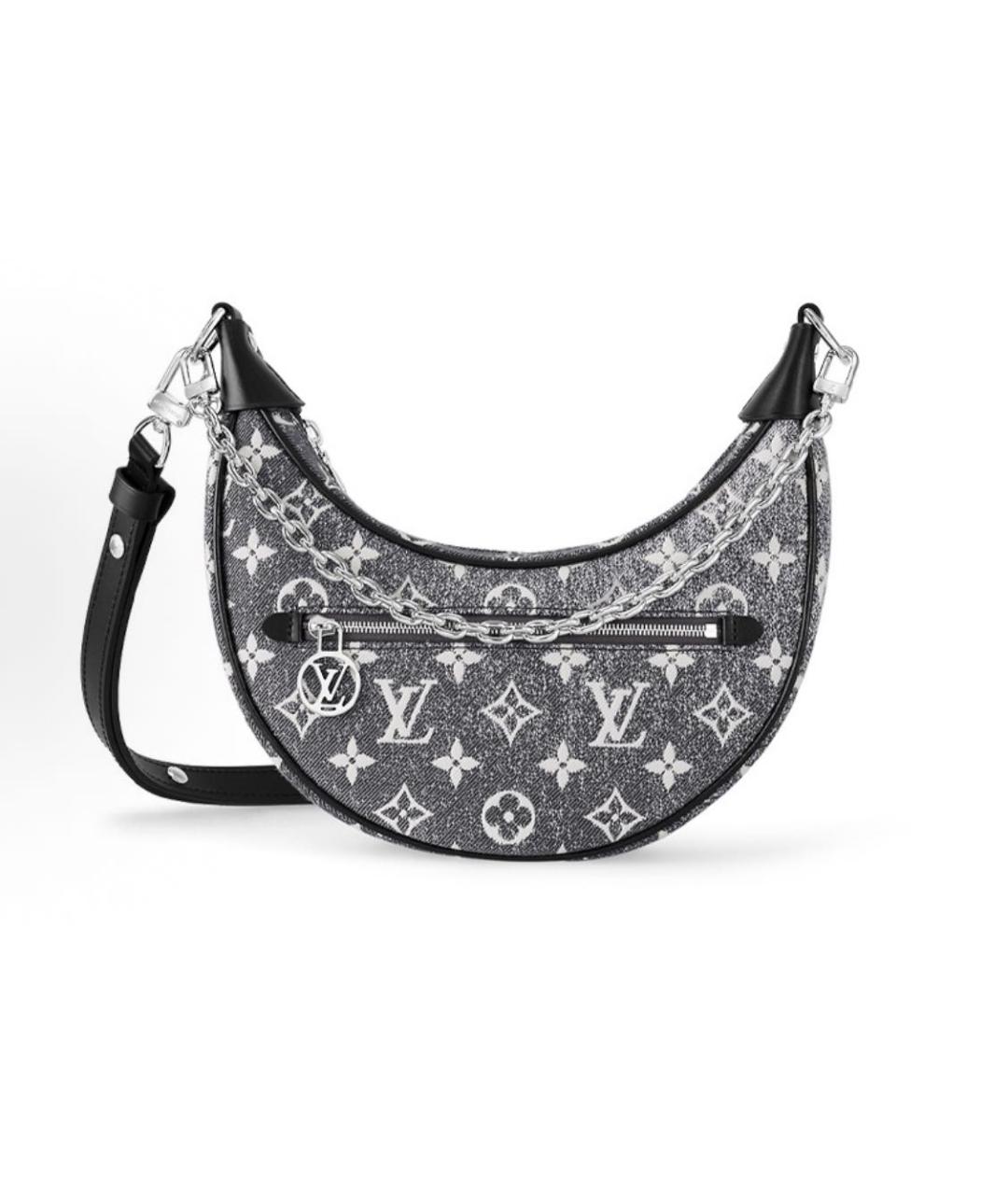 LOUIS VUITTON Серая сумка через плечо, фото 6