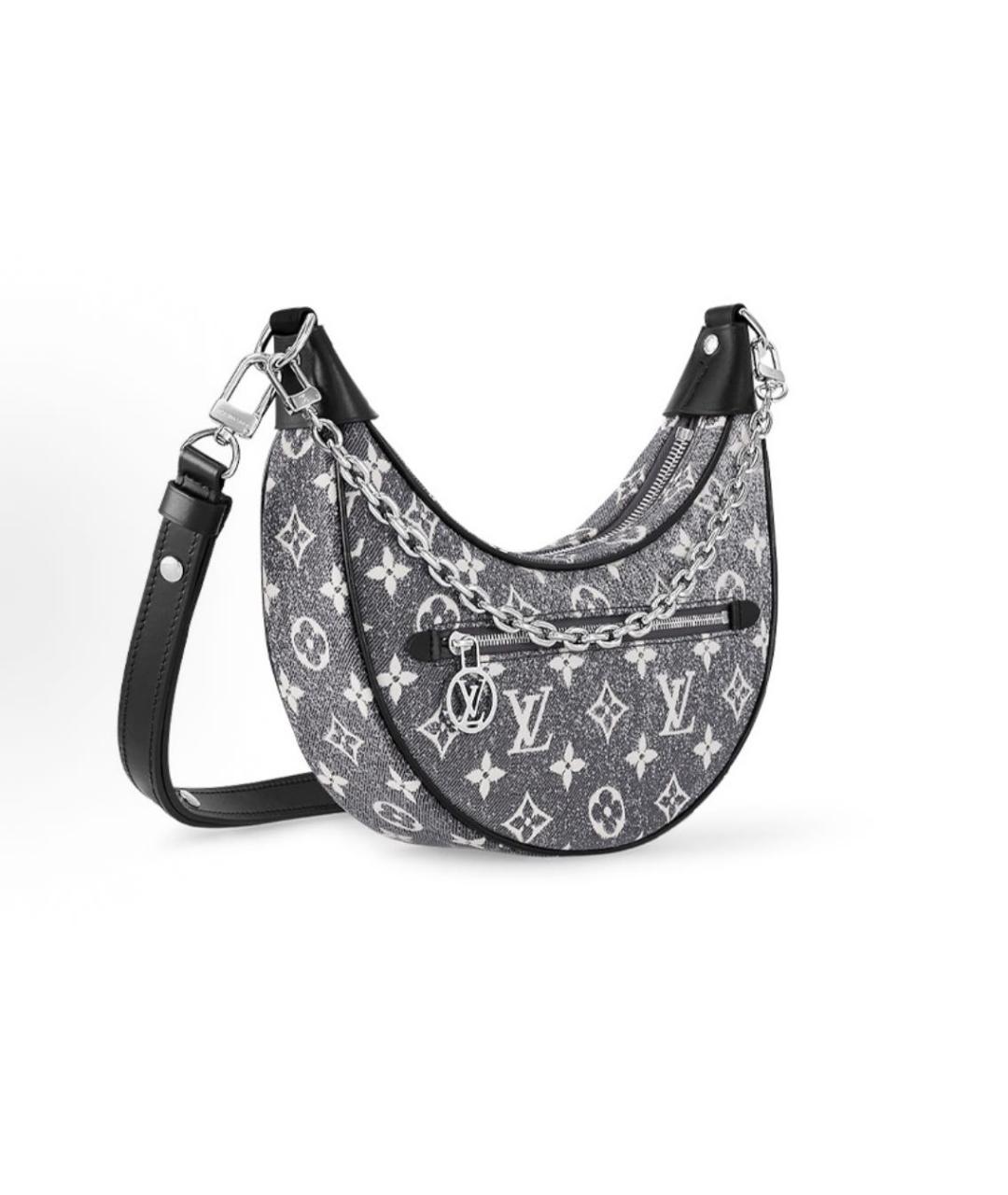 LOUIS VUITTON Серая сумка через плечо, фото 2