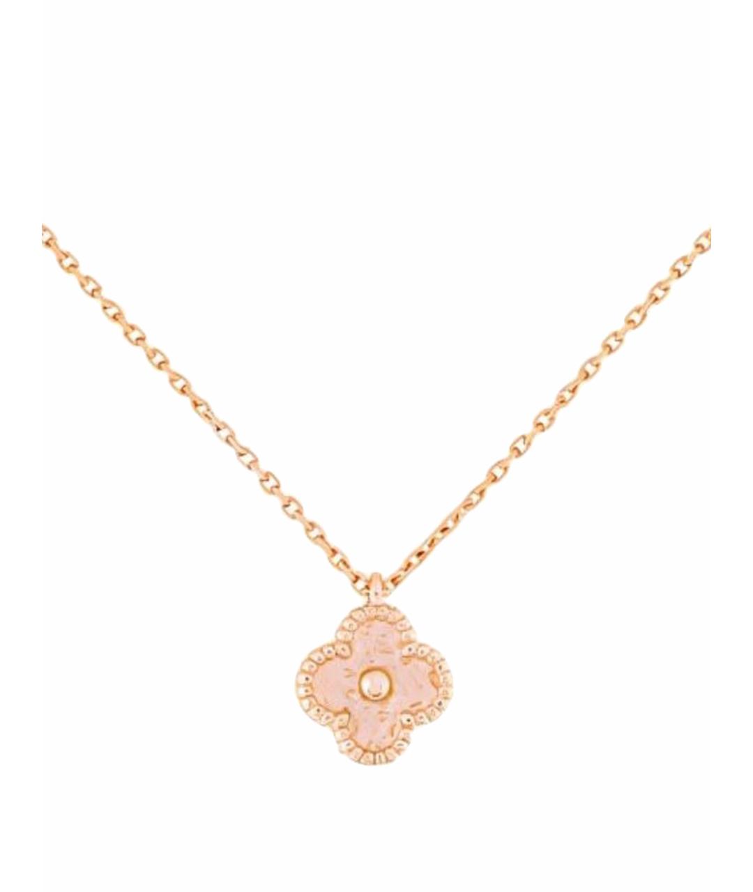 VAN CLEEF & ARPELS Розовая подвеска из розового золота, фото 1