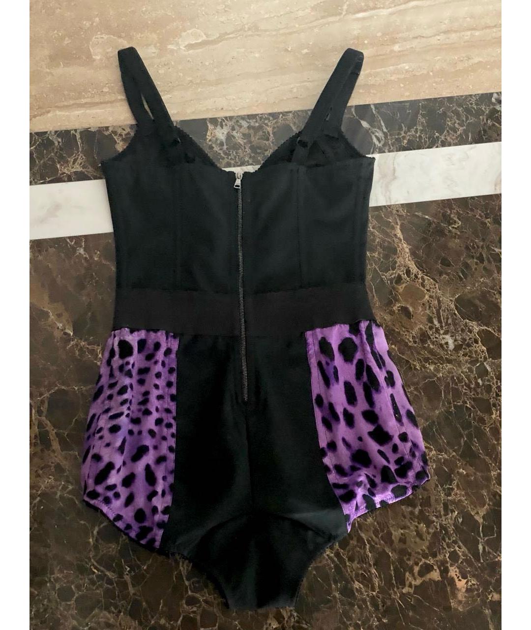 DOLCE&GABBANA Мульти шелковое боди, фото 5