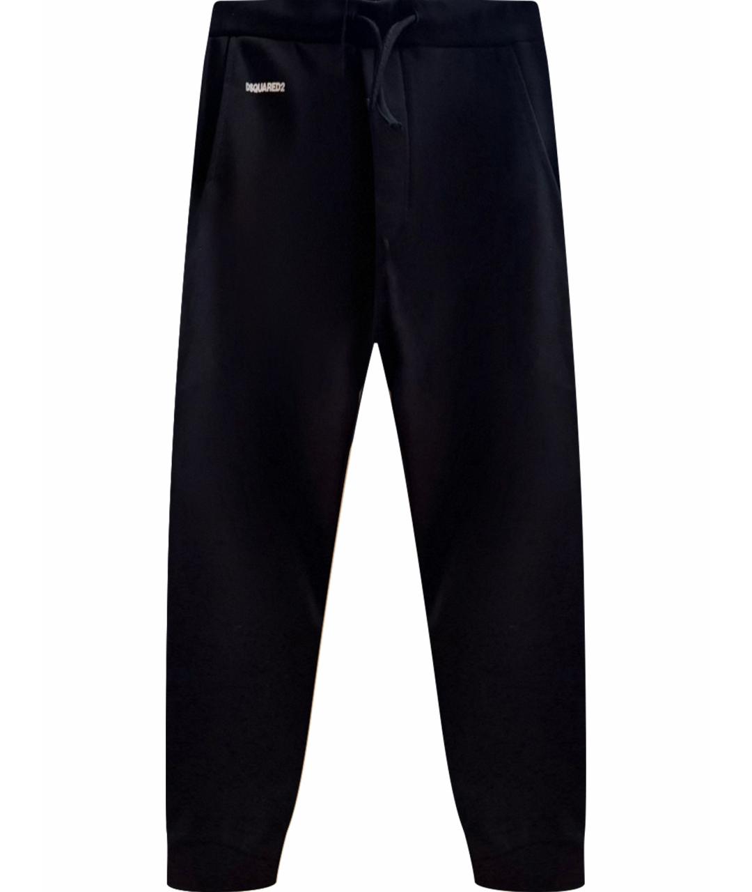 DSQUARED2 Черные хлопковые брюки и шорты, фото 1