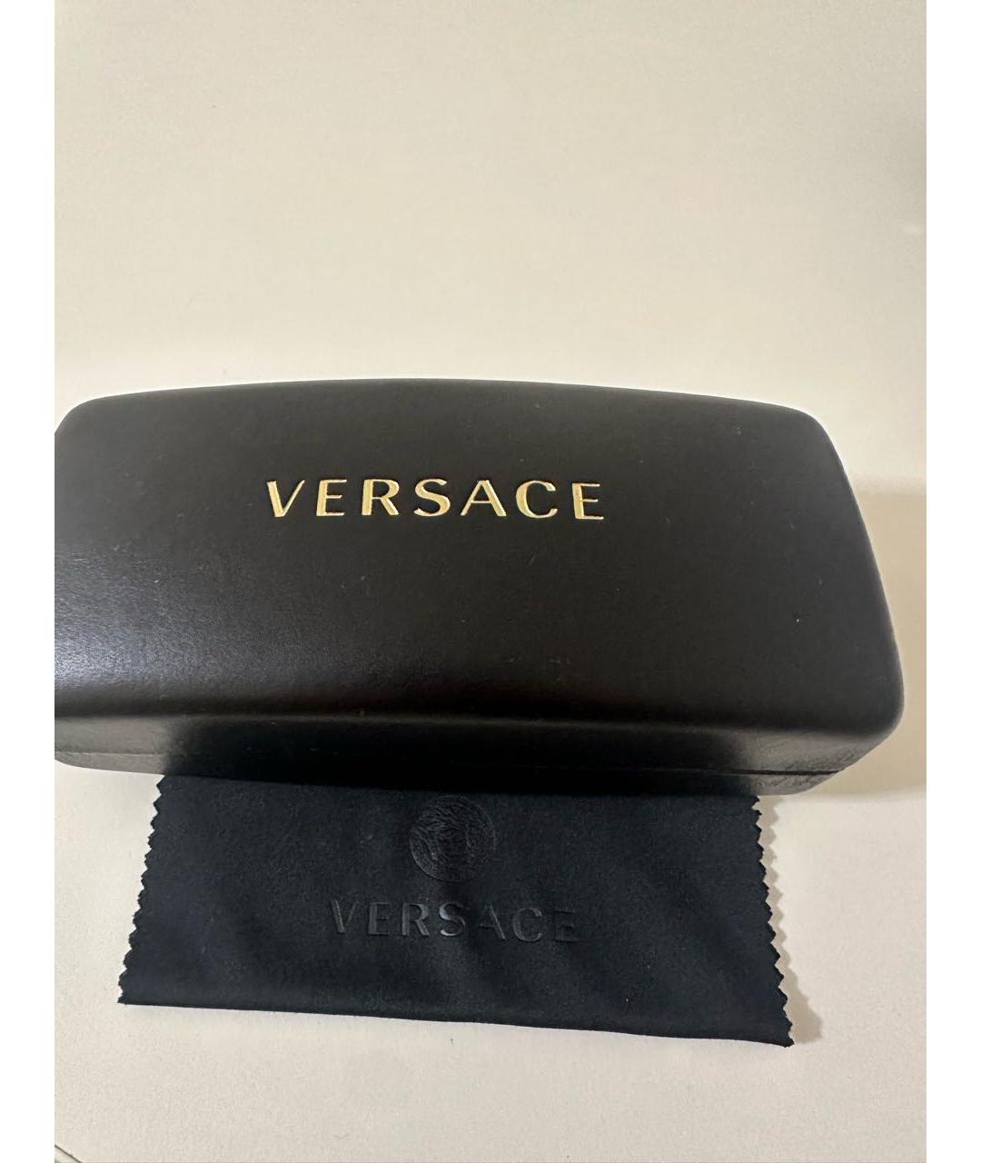 VERSACE Черные солнцезащитные очки, фото 5