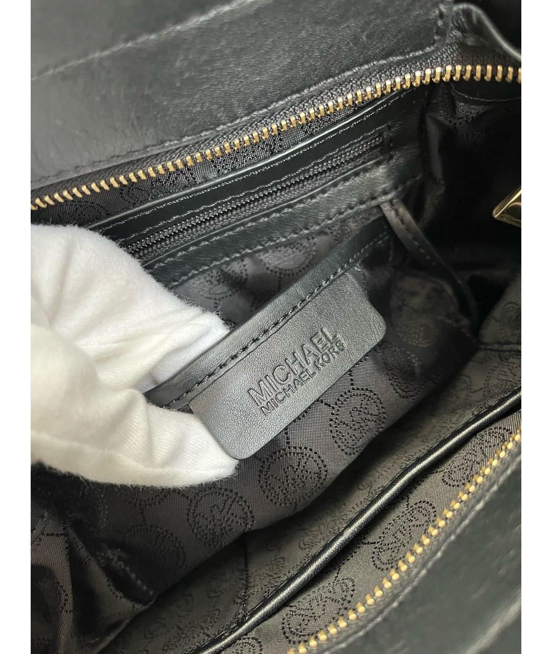 MICHAEL KORS Желтая кожаная сумка тоут, фото 5